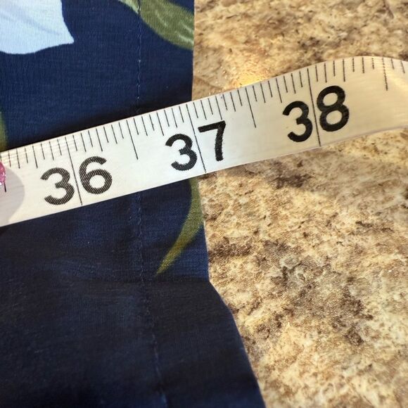 NWOT Old Navy Large Razorback Blue Floral Dress - Picture 7 of 8